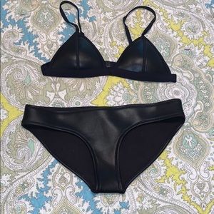 Triangl bikini black